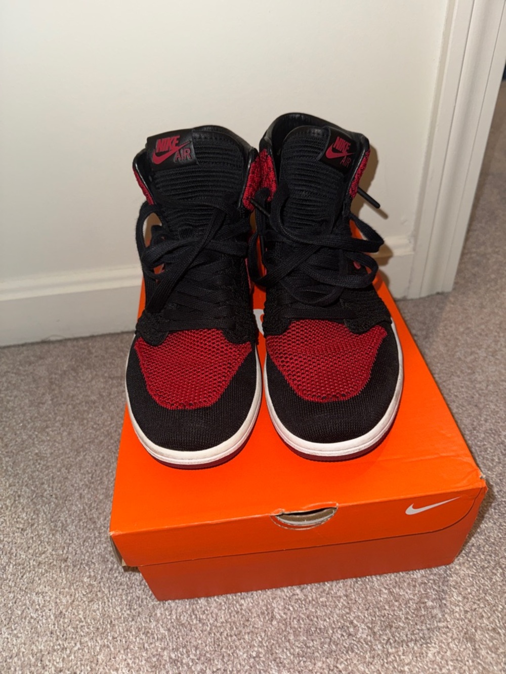 Nike x Jordan 1 Banned Flyknit